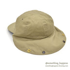 ~1990's ORVIS WIDE BILL FISHING CAP / NECK FLAP ... L