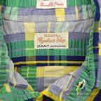 ~1970's GANT BULLOCK'S WYNBRIER SHOP PLAID SEERSUCKER SHIRT ... 15
