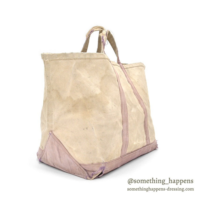 1980's~ BROOKSTONE PAINTER CANVAS TOTE / FADED ... M