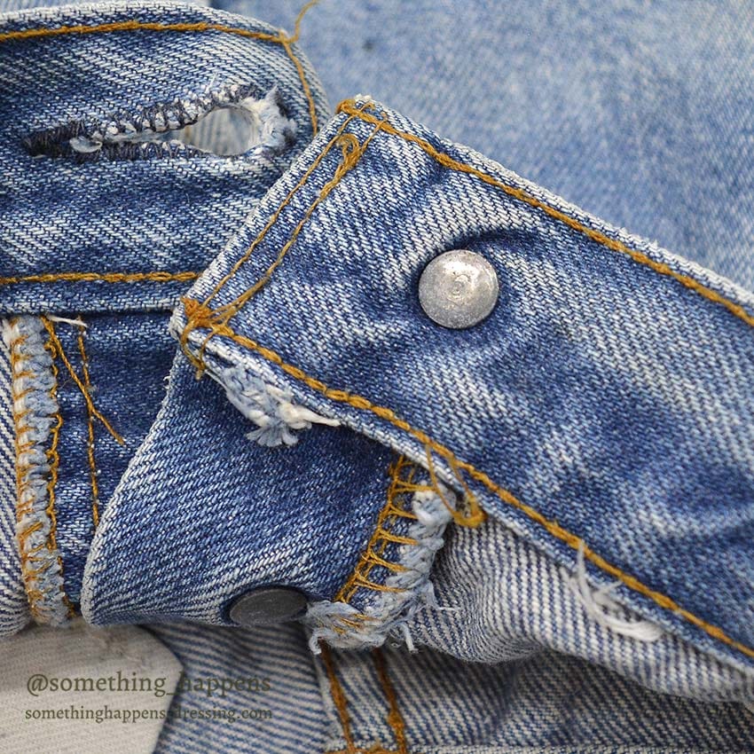 1970's Levi's 501 66 LATE / SUN FADED ... W31/L30