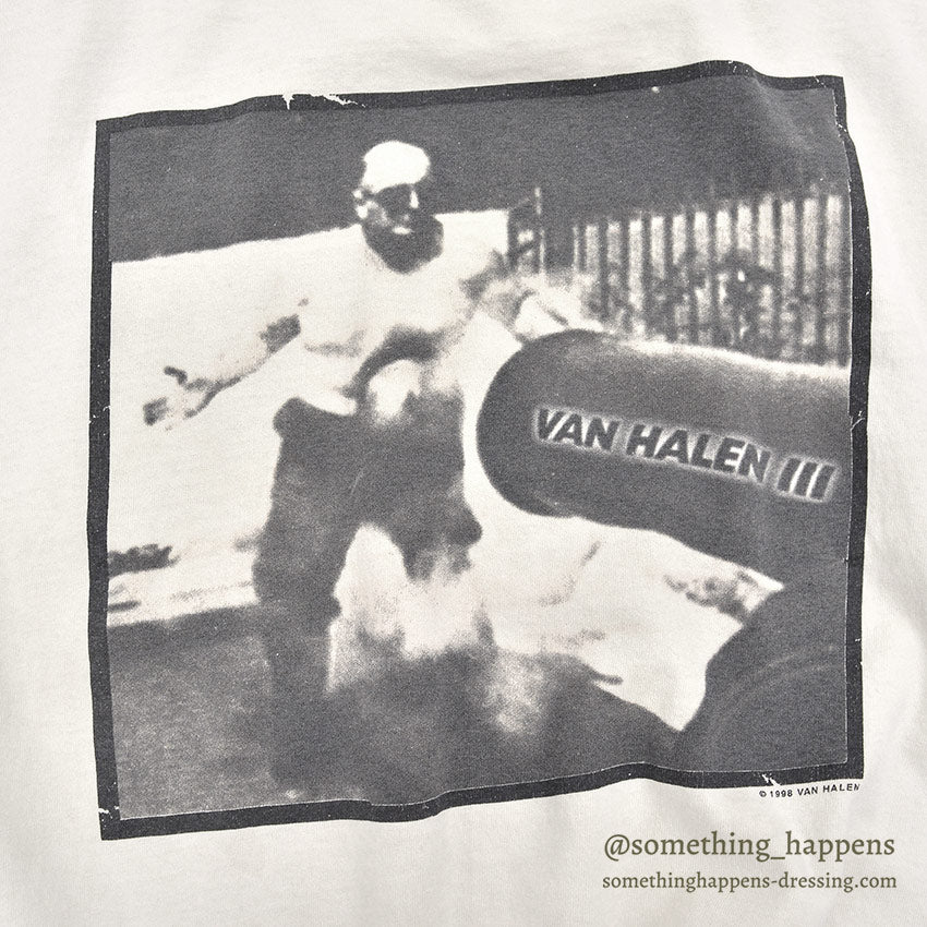 1990's GIANT BY TULTEX VAN HALEN 3 BAND T-SHIRT ... XL