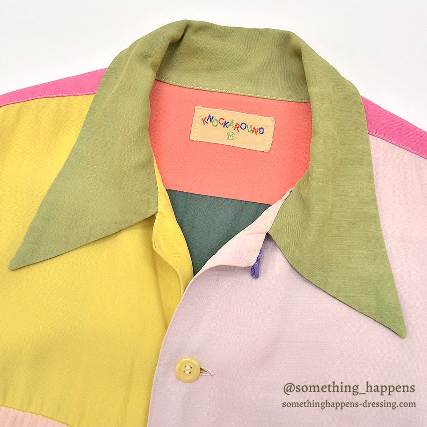 1950's KNOCKAROUND END OF DAY SHIRT...M