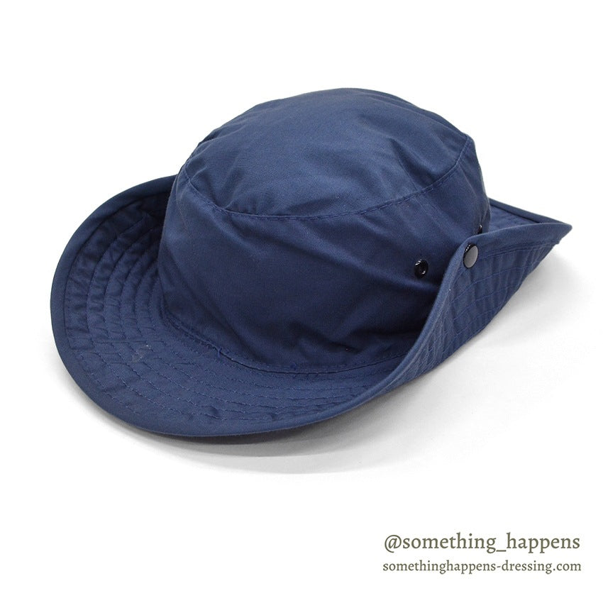 1980's DEADSTOCK COLUMBIA TECHNICLOTH SUN HAT / NAVY ... L