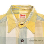 1950's PILGRIM BLOCK PLAID FLANNEL VEST / CUT OFF ...