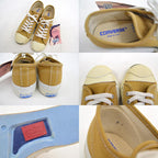 90's　デッドストック CONVERSE ジャックパーセル　マスタード　SIZE 6