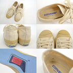 90's　デッドストック CONVERSE ジャックパーセル　キャンバス　SIZE 6 1/2