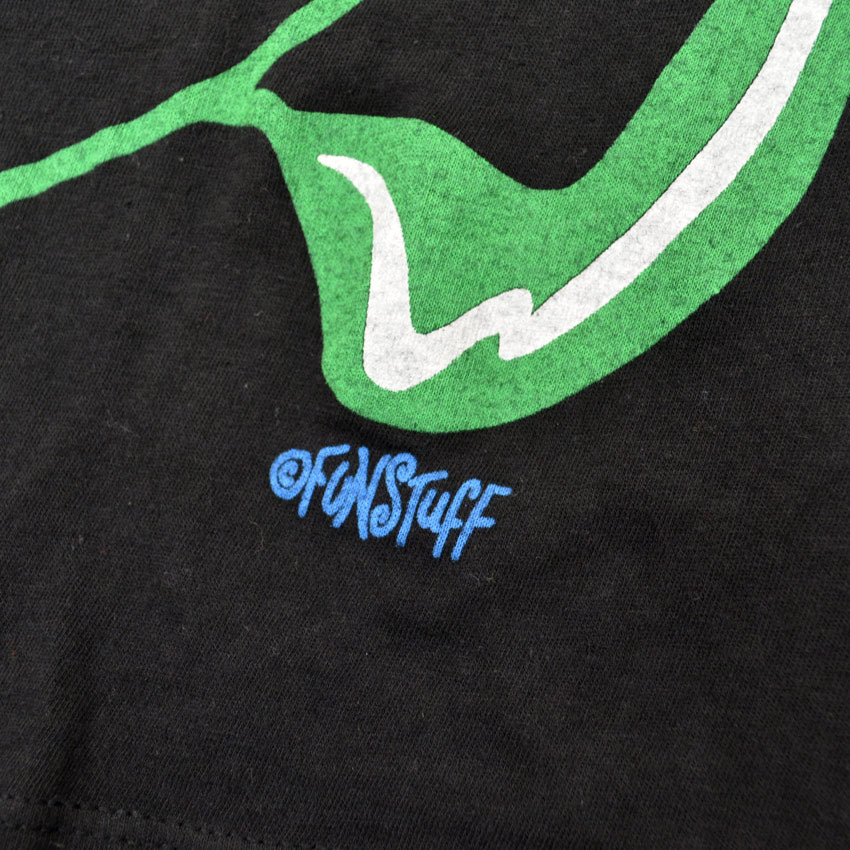 90's FUNSTUFF NY Flower Art T-shirt... L