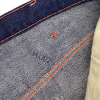 60's デニムペインターパンツ  濃紺 ... 実寸 W33.5 × L30