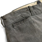 〜50's ごま塩 ブラックシャンブレー ワークパンツ... 実寸 W34×L28