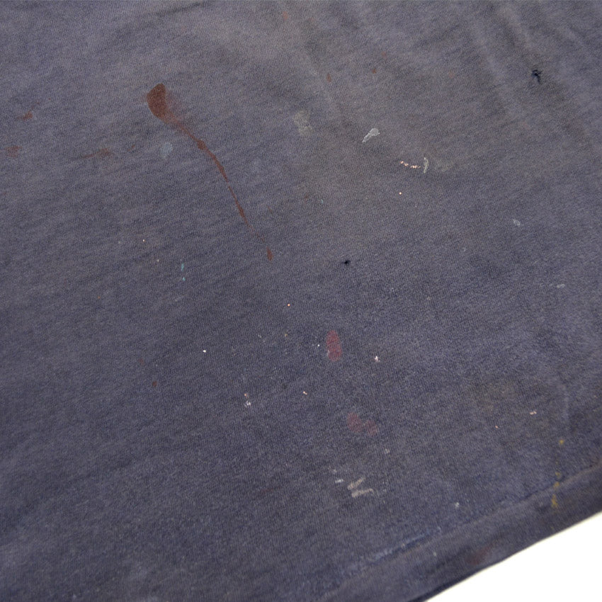 60's TOWNCRAFT Penneys Pocket T-shirt, Eggplant Navy Blue... L