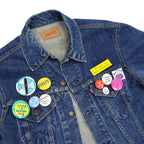 70's Levi's 70505 Small-e Denim Jacket .. Road trip 2017