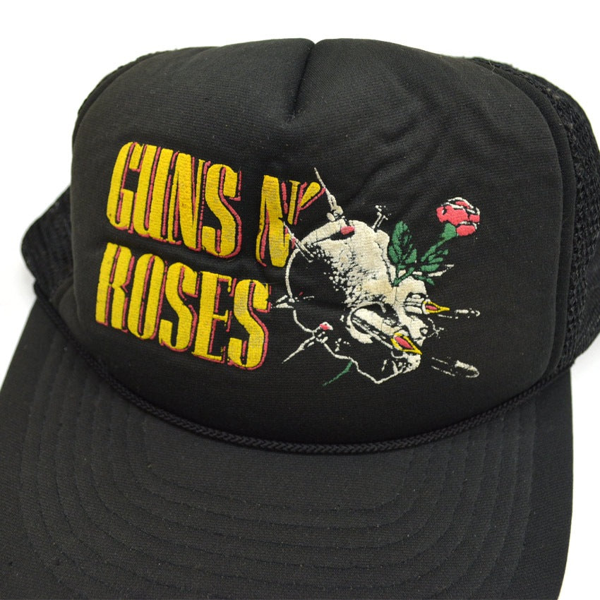 ~90's GUNS N' ROSES Skull Rose Cap...