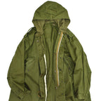 50's US ARMY M-51 Kravin Park Clothes Early Type Fishtail Parka... L