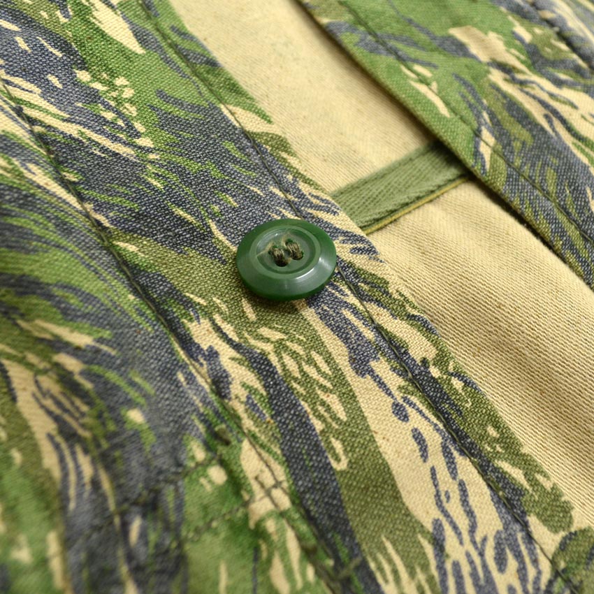 70's~ 'Greek seaweed pattern' Military BDU Jacket...