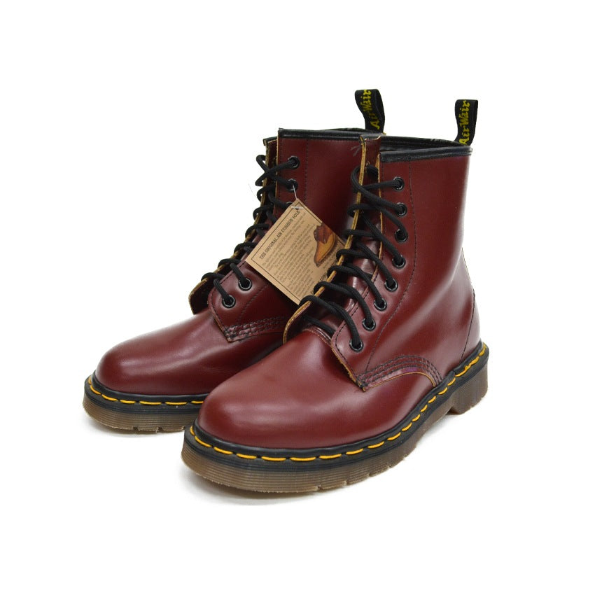 90's〜 デッドストック Dr Martens 8ホール ブーツ チェリーレッド イングランド製... UK5