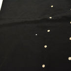 Old Polka Dots Black & Silver Scarf...