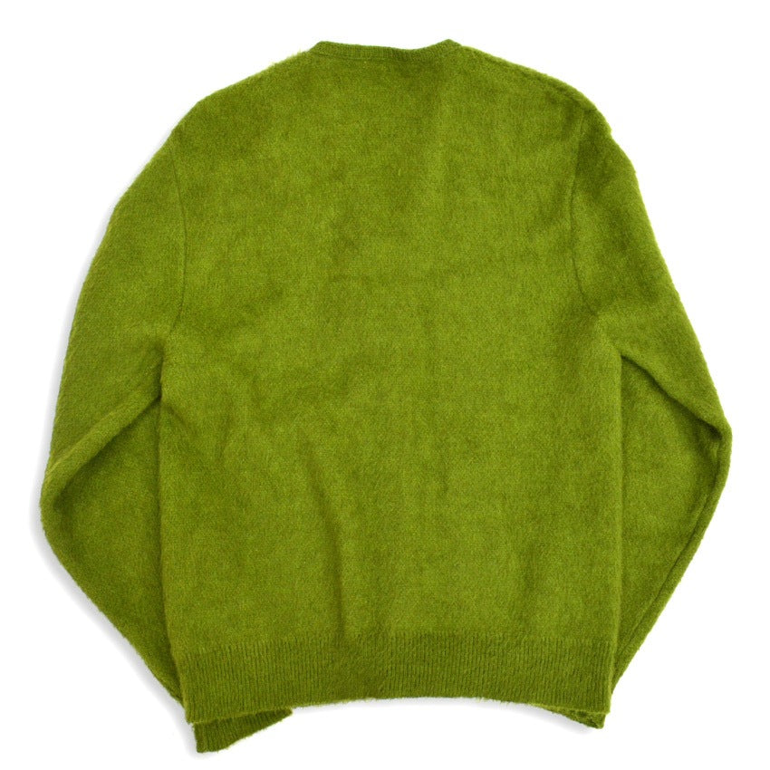 60's Sears Matcha Mohair Cardigan... M Mint