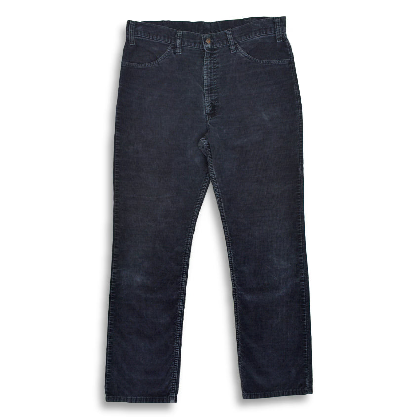 80's Levi's 519 Corduroy Black... W35×L31