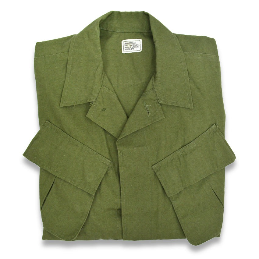 70's Deadstock US ARMY Jungle Fatigue Jacket ... SR