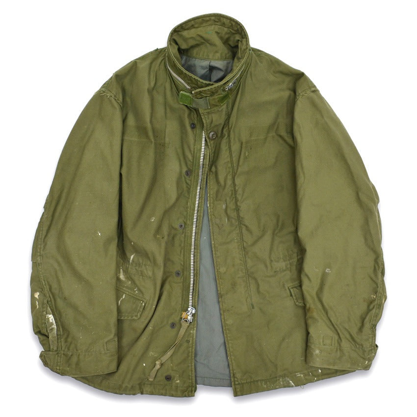 60's US ARMY M-65 2nd type, gray liner... SHORT-SMALL