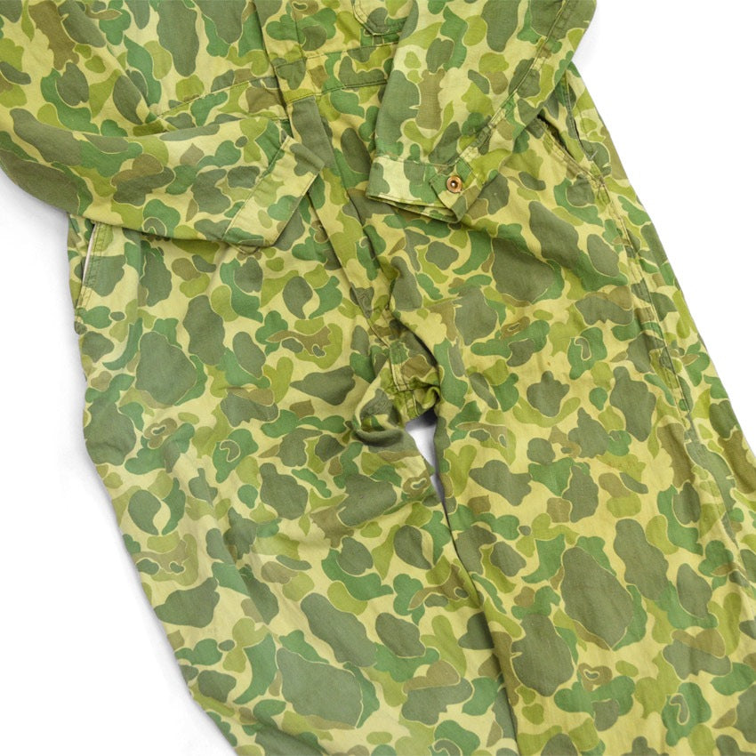 50's- Duck Hunter Camo HBT All-in-One Rare Color...