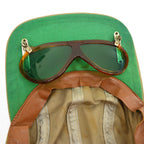 60's~ Fishing Cap with Sunglasses...