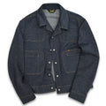 70's Lee jersey material trucker style jacket... LR