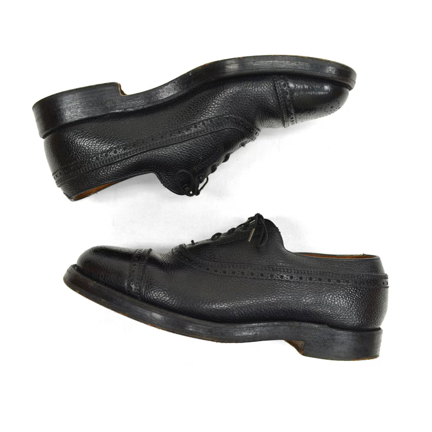 50's~ BOYD'S 'THREADNEEDLE STREET' Cap Toe Shoes... 71/2D
