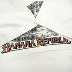 80's BANANA REPUBLIC Old Banana Republic Animal Print T-Shirt ... M