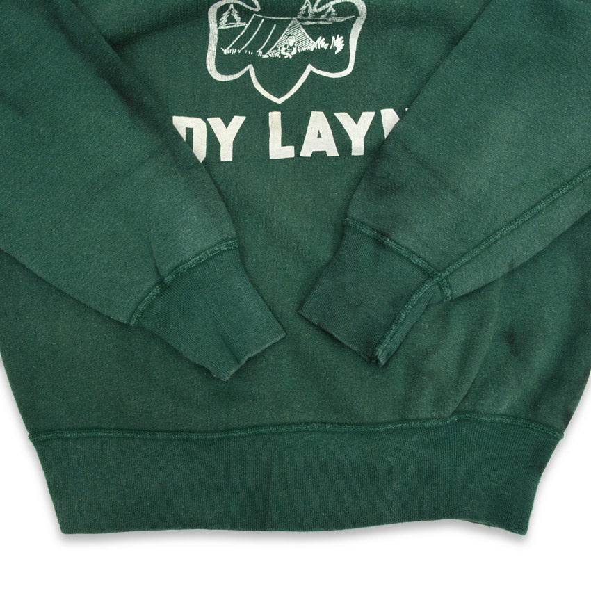 ~60's Champion Camp Judy Layne Run Tag Sweatshirt... L