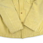 80s Calvin Klein suede leather jacket, made in Italy... L