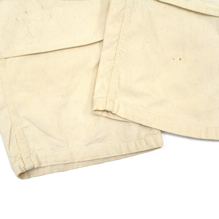 1950s-style PAYDAY PENNEYS off-white overalls with apron...