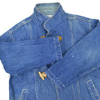 ~90's DENIM DUFFLE COAT...M
