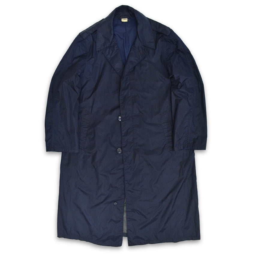 70's USAF RAINCOAT NYLON BLUE...40R