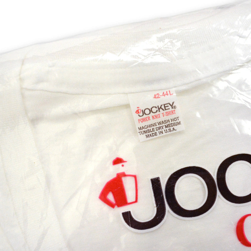 80's Deadstock JOCKEY 3PACK V NECK T-SHIRTS...L