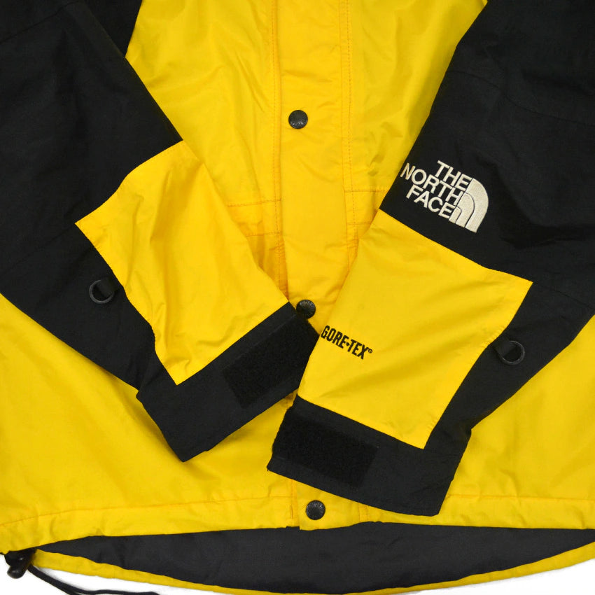 90's THE NORTH FACE MOUNTAIN LIGHT JACKET YELLOW...S