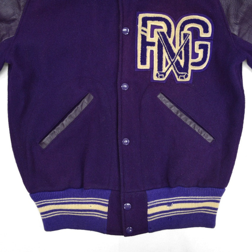 60's Fab Knit HOLT'S Sporting Goods Varsity Jacket ... 38