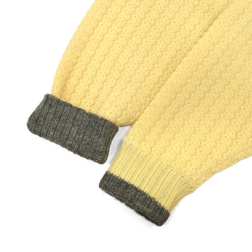 60's TOWNE AND KING, LTD California Zip Up Wool Sweater ... 40