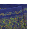 1940's~ OLD PAISLEY BANDANA NAVY both ears...
