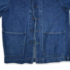 1940's USNAVY WW2 SHAWL COLLAR DENIM JACKET...