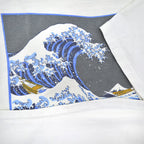 1980's wildwood productions 北斎 神奈川沖波裏 T-shirt ... L