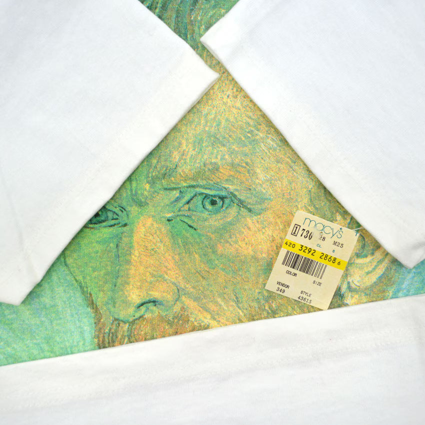1990's Deadstock anvil ゴッホ 自画像 T-shirt ... L