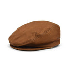 ~1990's LLBEAN BROWN LEATHER HUNTING CAP...XL