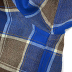 1960's VAN HEUSEN BLOCK PLAID SHIRT...L