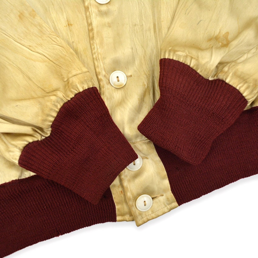 1940's TSLANKFORD & SONS EMBROIDERY SATIN JACKET ... 38
