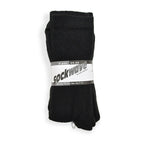 sockwave by Felice Hosiery Hanes Socks Black ... 3-pair set