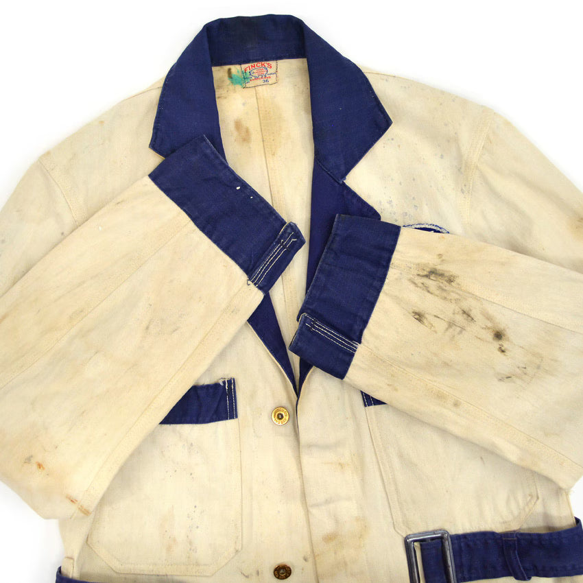 1940's FINCK'S TWO TONE FORD SERVICE COAT... 36