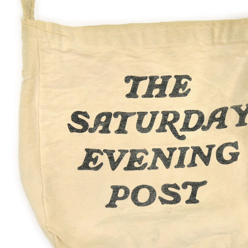 OLD THE SATURDAY EVENING POST DELIVERY BAG...