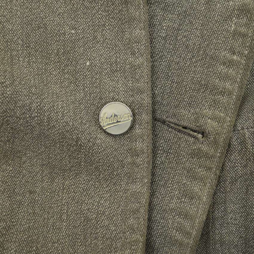 1940's ANDERSON CHRYSLER MOTORS COVERT MECHANIC COAT... 44