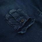 Polo by Ralph Lauren Indigo Dyed Hi Neck Sweat Shirt... XL